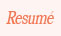Resume